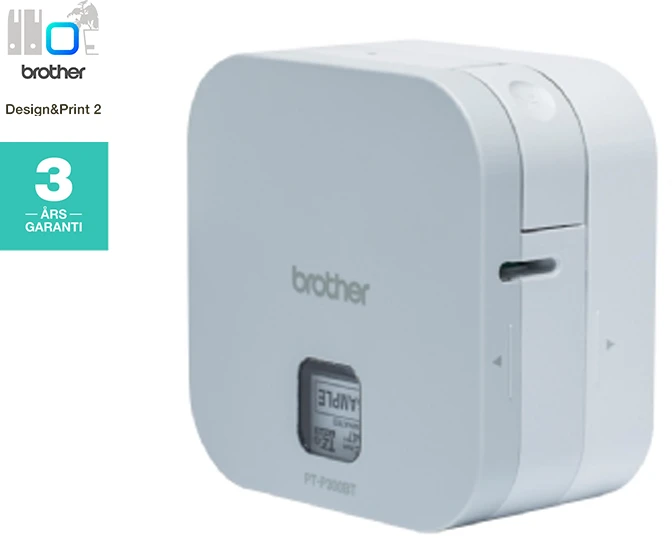 BROTHER PT-P300BT CUBE, LABEL THERMO Spausdintuvas PORTABLE, BT