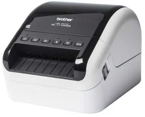 BROTHER QL-1110NWBC stalinis etikečių spausdintuvas termo Spausdintuvas, WIFI, BT, 10.36CM