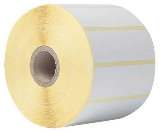 Brother DT DIE-CUT PAPER LABEL 76X26MM