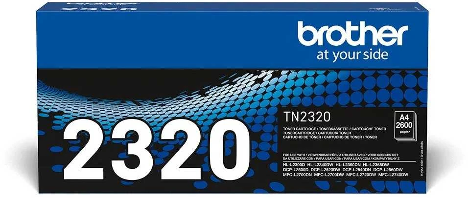 Brother TN-2320 | Toneris Cartridge | Juodas