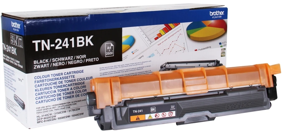 Brother TN-241BKTWIN TONERIO KASETĖ F. DCP9020CD - 70CDW/MFC-9140CDN/9330CDW/40CDW