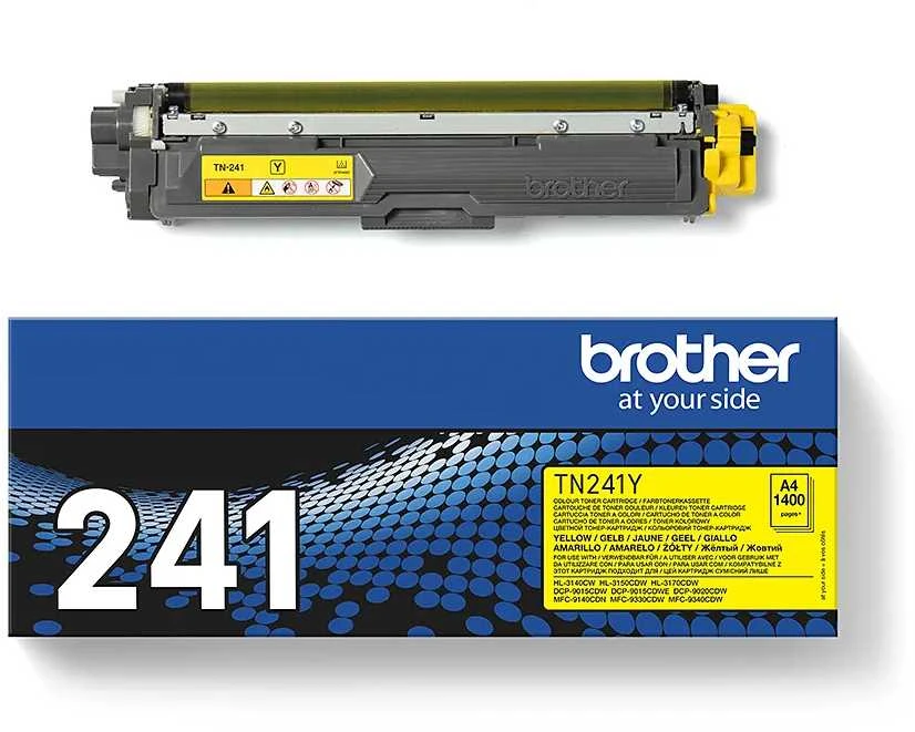 BROTHER TN-241Y TONER Geltonas 1400P