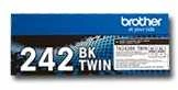 Brother TN-242BKTWIN TONER F. DCP9017CD - /72CDW/MFC-9142CDN/9332CDW/42CDW