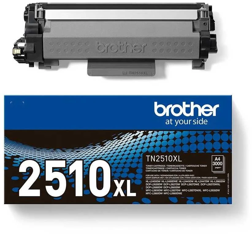 Brother TN-2510XL Toneris Cartridge, Juodas | Brother TN-2510XL | Toneris cartridge | Juodas