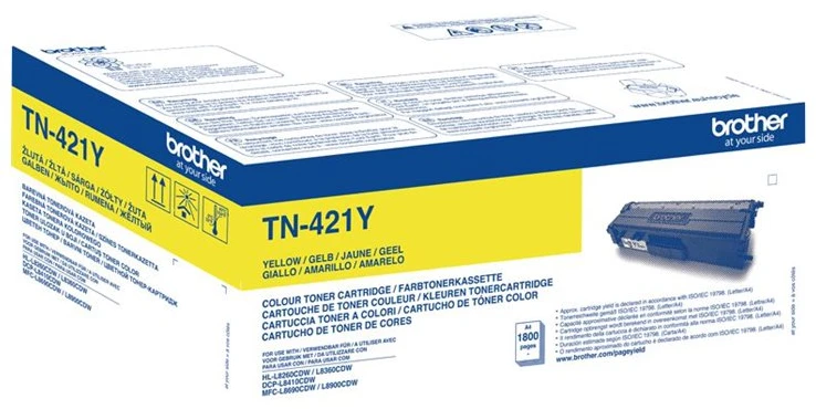 Brother TN-421Y tonerio kasetė 1 vnt. originali geltona