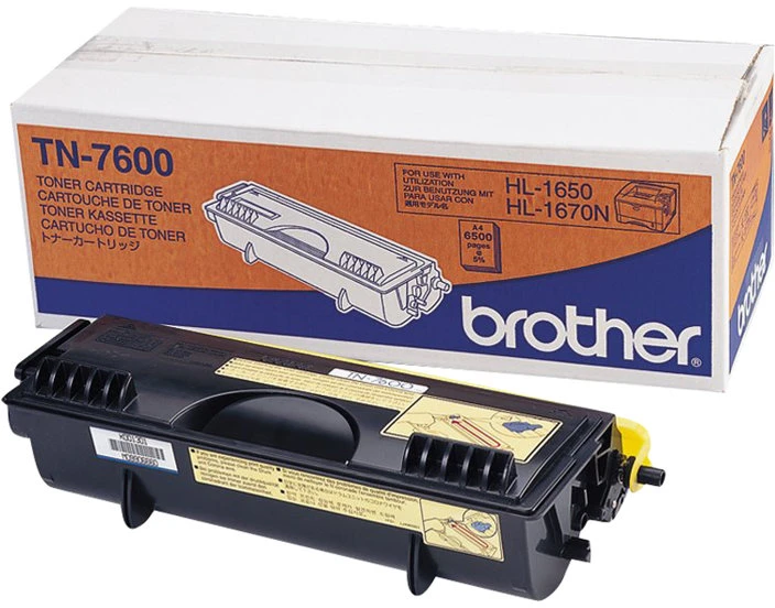 Brother Toneris TN 7600 skirtas HL 1650/1850/1870N/50xx (spausdina iki 6 500 psl)