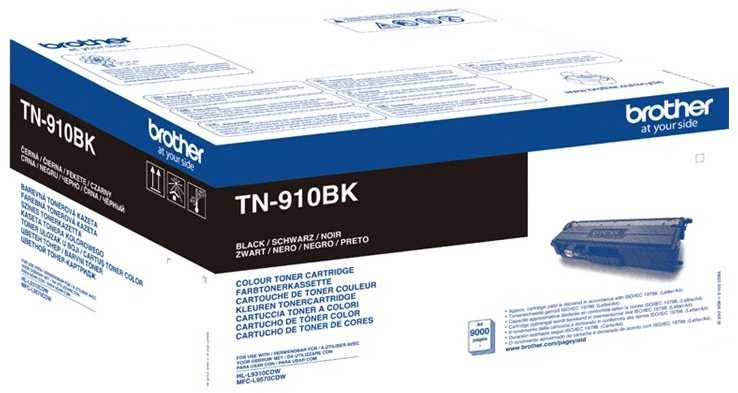 BROTHER TN-910BKP Juodas Toneris, YPAČ DIDELĖS NAŠUMO, 9000 P., PROJEKTAS