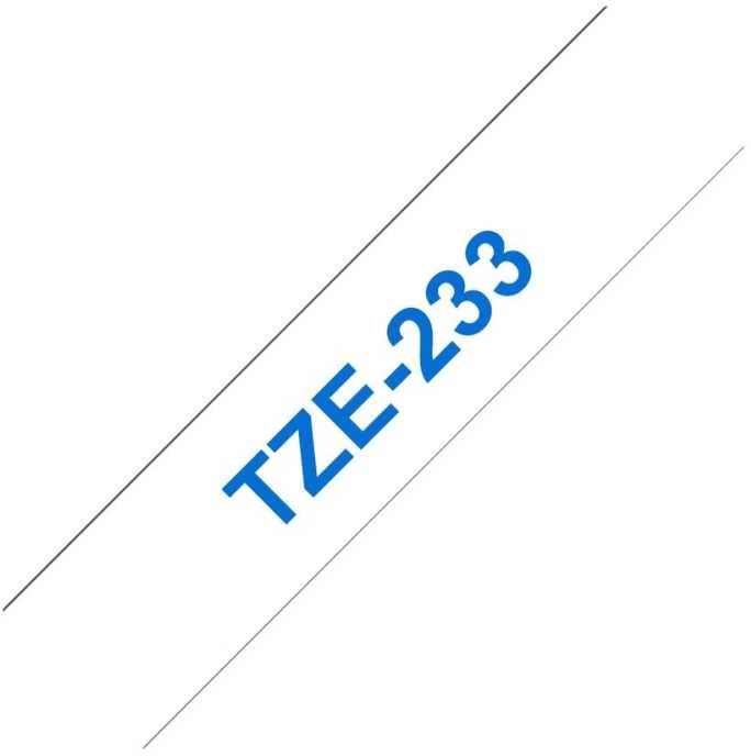 Brother BROLIS TZE233 12 Mėlynas ON Baltas