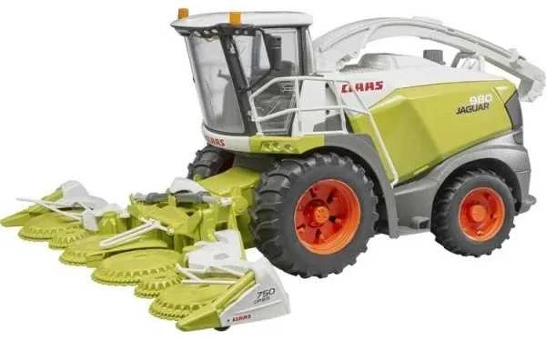 Bruder Profesionalios serijos „John Deere 1210E“ medvežė su 4 kamienais ir griebtuvu (02133)