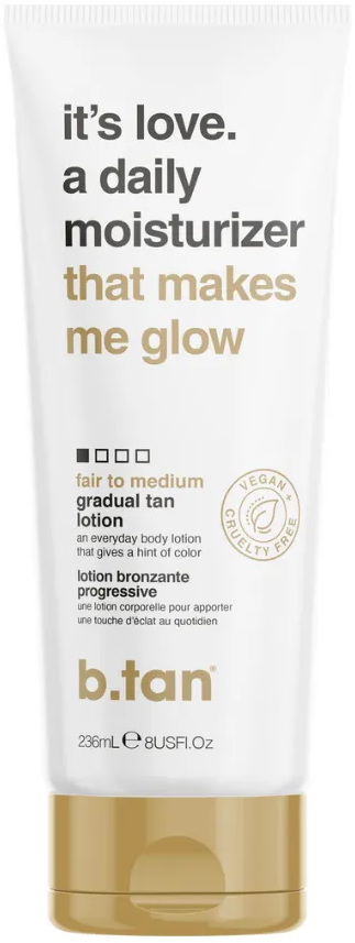 b. Tan it´s love a daily moisturizer 236ml gradual tan lotion