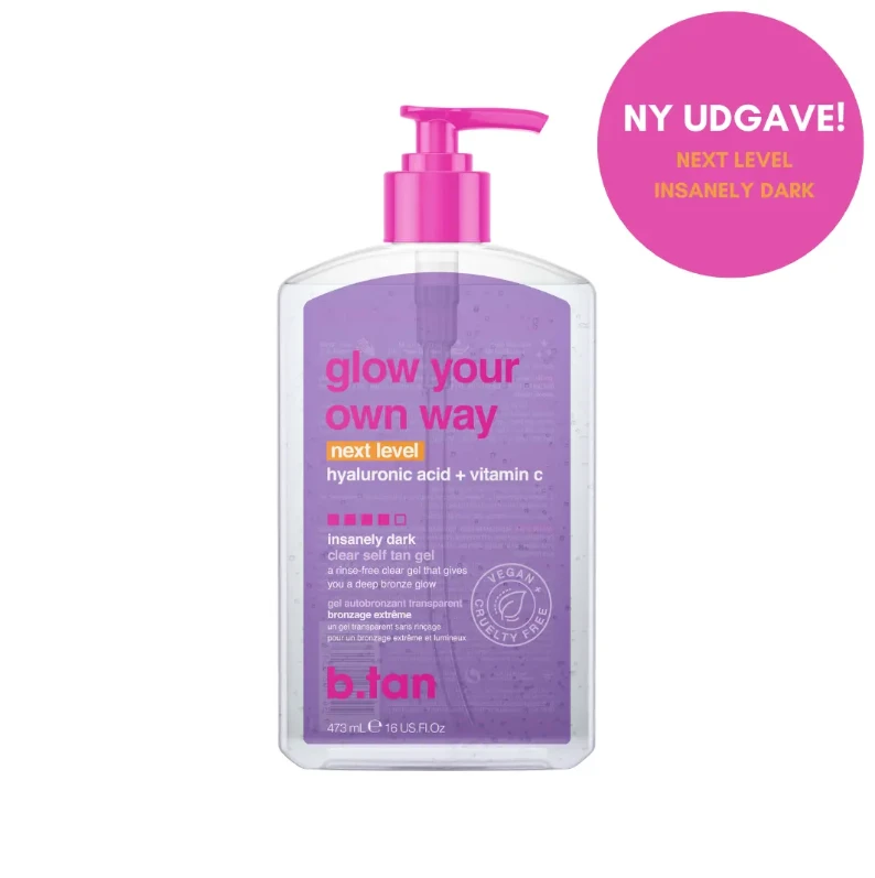 b.tan - Glow Your Own Way NEXT LEVEL įdegio gelis 473 ml