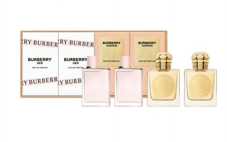 Set Burberry Mini: Goddess EDP 2x 5ml + Burberry Her EDP 2x 5ml