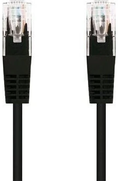 C-TECH kabelis patchcord Cat5e, UTP, juodas, 2m