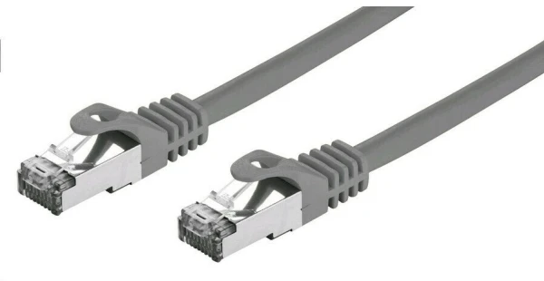 C-TECH kabelis patchcord Cat7, S/FTP, pilkas, 3m