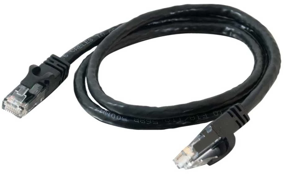 C2G Kabelis / 5 m Juodas CAT6 PVC Snagless UTP Patch