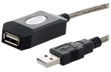 USB Kabelis - Savio 5m Aktyvus Pratęsimas