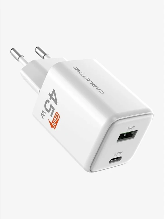 Cabletime GA45W, vidaus, kintamosios srovės, 12 V, 3 A, balta
