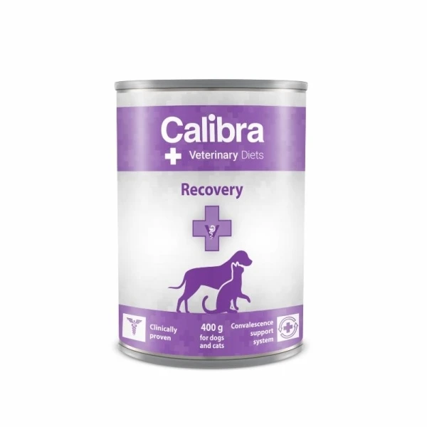 Veterinarinė Dieta - CALIBRA VD Šunų ir Kačių Atkūrimo Drėgnas Maistas 400g