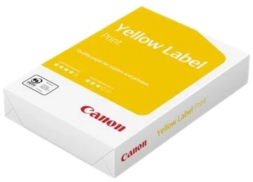 Canon Geltona etiketė, Lazerinis / Rašalinis spausdinimas, A4 (210 x 297 mm), 500 lapų, 80 g/m², Balta