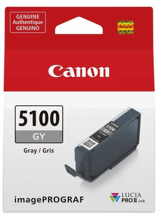 Originalus rašalas / kasetė Canon PFI-5100 GY, 6959C001, Pilkas