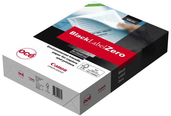 Canon 9808A016AA Juodas Label Zero Paper A4. 500 lapų 80g