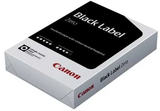 Canon 9808A016AA Juodas Label Zero Paper A4. 500 lapų 80g