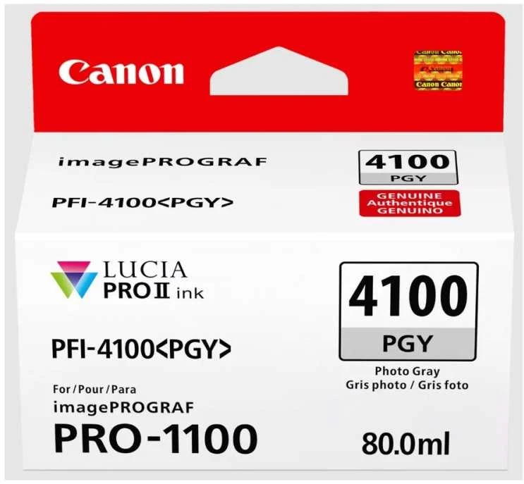 Canon LUCIA PRO II rašalo kasetė 1 vnt Originalus Standartinė išeiga Foto pilka