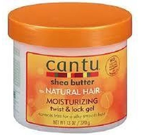 „Cantu For Natural Hair“ drėkinamasis gelis „Twist and Lock“ 370 g