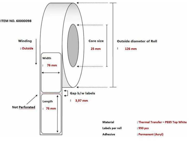 Capture Label 76x76 - Core 25.