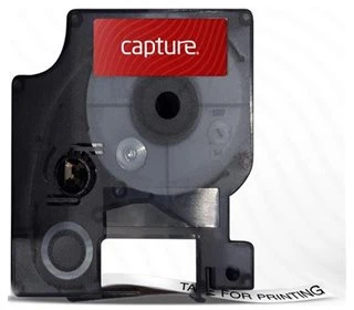 Capture Capture CA-18055 Juodas ženklinimo juostos ant baltos spalvos