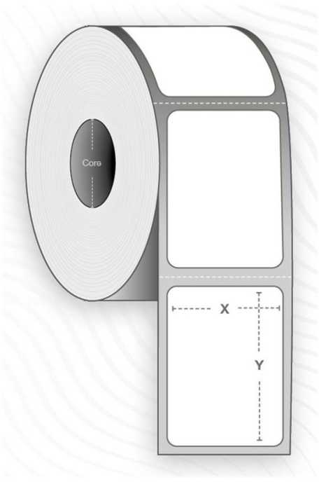Capture Label 38 x 19mm, Core 76mm,