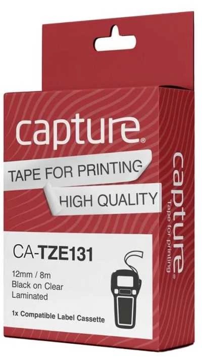 Capture 12mm x 8m Juodas on