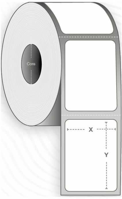Capture Label 102 x 152mm, Core 76mm,
