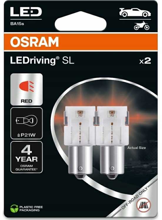 LEMP AUT LED OSRAM P21W 12V