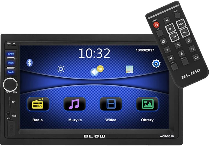 Automagnetola Blow Radijas AVH-9810 2DIN 7"