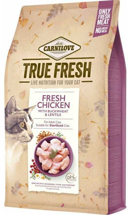 Carni Love True Fresh Cat vištiena sausas maistas katėms 1,80 kg