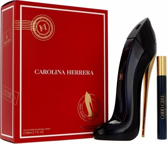 Carolina Herrera Good Girl rinkinys moterims (EDP, 80 ml + EDP, 10 ml)
