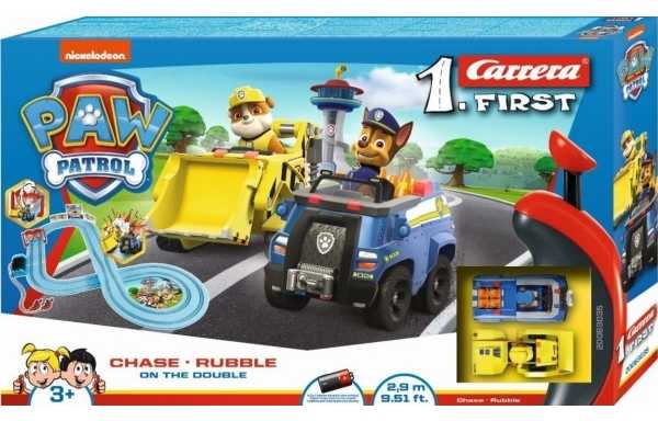 Milly Mally Carrera FIRST Paw Patrol žaislas ant dvigubo 2,9 m