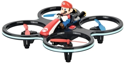 Radijo bangomis valdomas Carrera Mini Mario-Copter 2,4GHz dronas