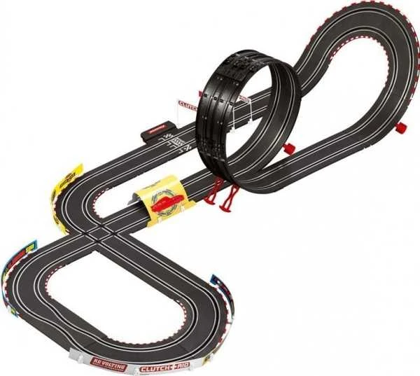 Milly Mally Carrera Go Cars – Neon Nights 5,3 m trasos rinkinys su nuotolinio valdymo automobiliukais