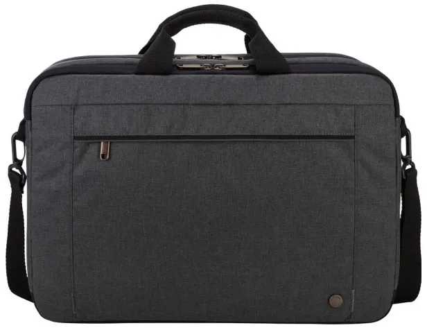 Case Logic | Era Attaché | Tinka iki 14" | Portfelis | Dirželis per petį | Obsidian