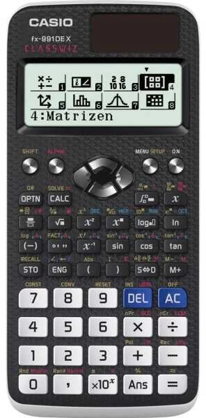Casio FX-991DE X skaičiuotuvas su aktyviu ekranu