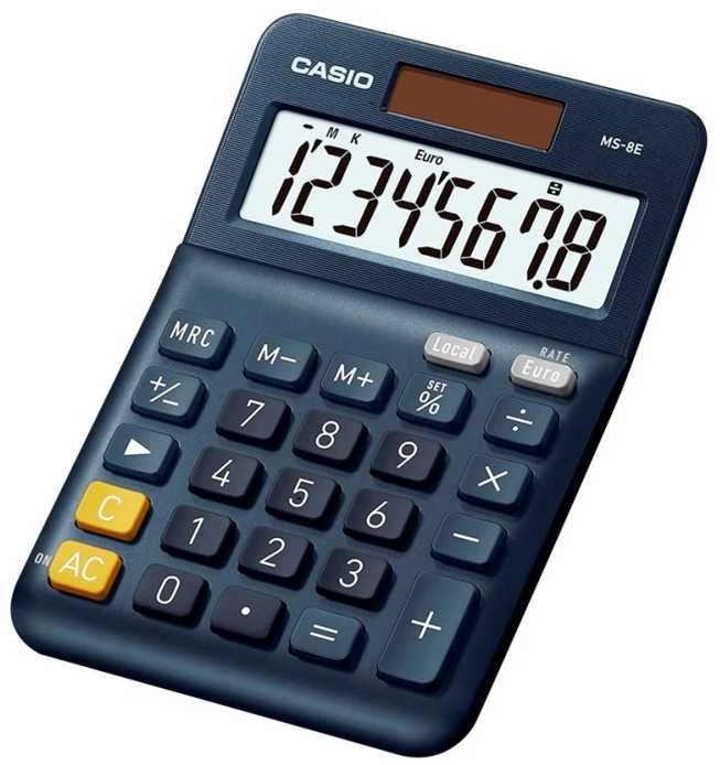 Kalkulator CASIO MS-8E navy