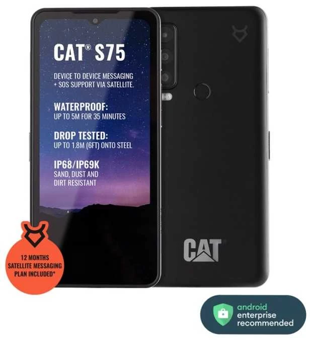 CAT S75 5G 6GB/128GB Black