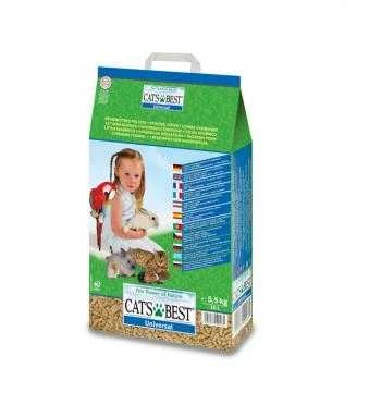Nezatříděno JRS Petcare GmbH and Co. KG CAT‘S BEST UNIVERSAl natūralus granuliuotas medžio drožlių kraikas,10 l MR