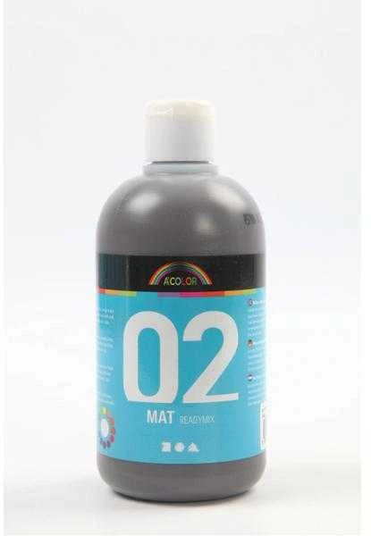Creativ Akriliniai dažai A-Color 02 - matiniai, rudi, 500 ml