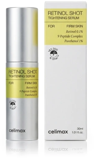 Celimax The Vita-A Retinol Shot Tightening Serum veido serumas su retinoliu, 30 ml