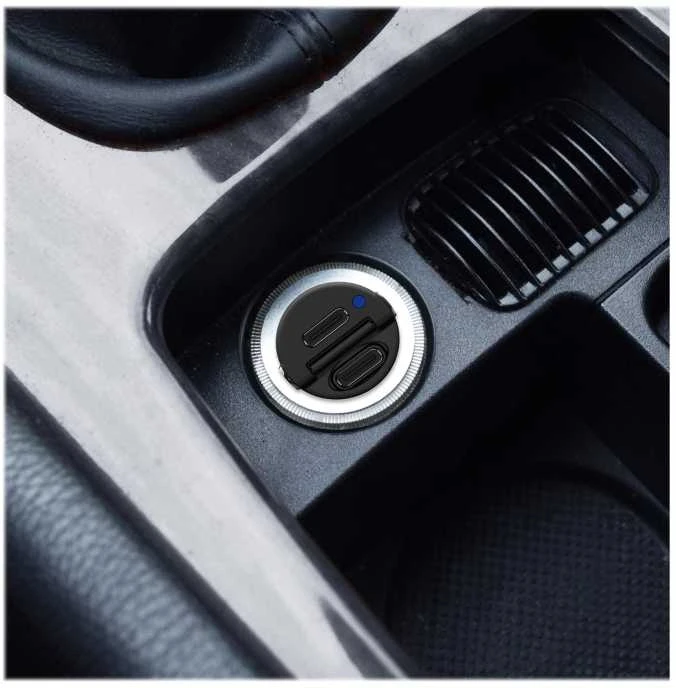 Automobilinis įkroviklis Celly CCMINI2USBCBK