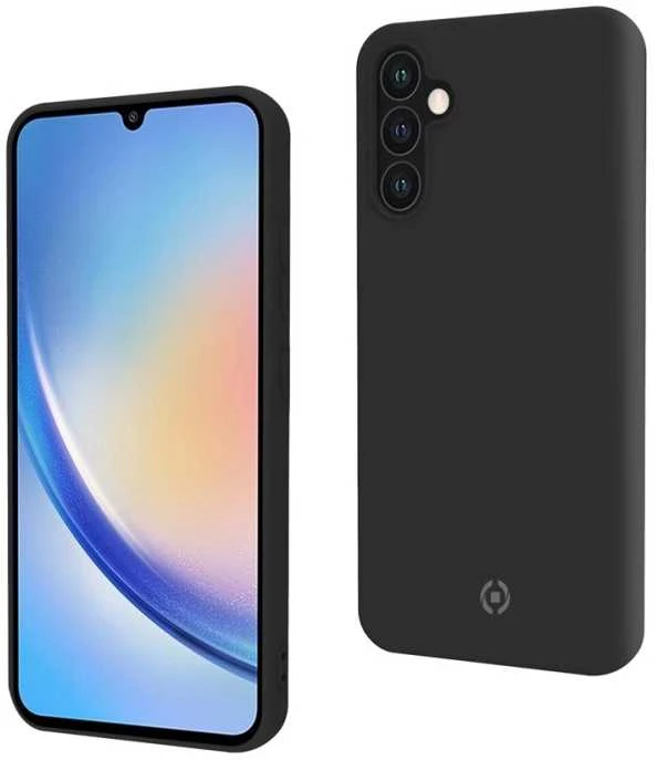 Mobiliojo telefono dėklas Celly Samsung Galaxy A34 5G Juoda
