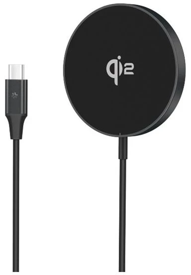 Celly MAGSAFE belaidis įkroviklis PRO QI2 juodas